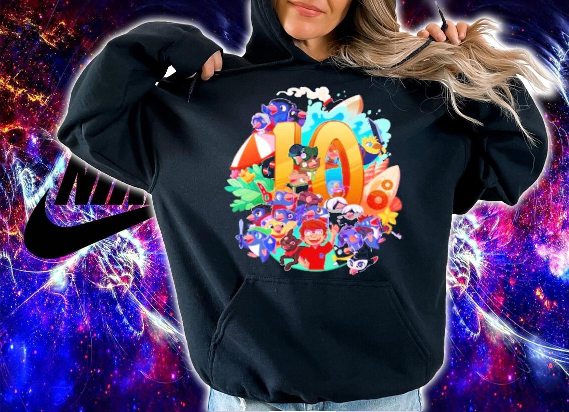 Creator Ink Baby Pengy Plushie 10 Year Anniversary Shirt t-shirt hoodie