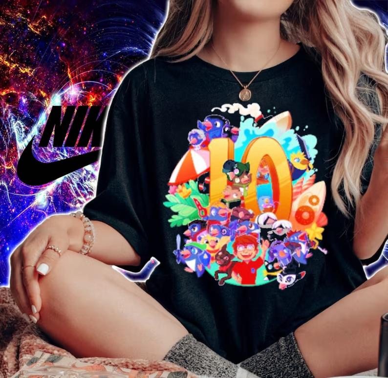 Creator Ink Baby Pengy Plushie 10 Year Anniversary Shirt t-shirt woman shirt