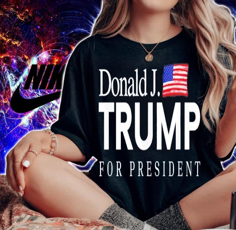 Donald J. Trump 2024 For President T-Shirt t-shirt