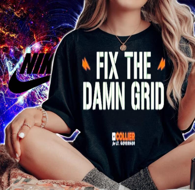 Fix The Damn Grid Mike Collier Ehresman Katya T-Shirt t-shirt woman shirt