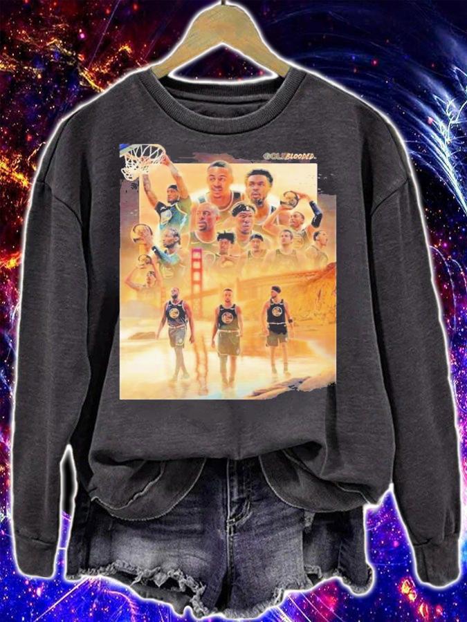 Golden State Warriors Blood Playoffs 2022 T-Shirt t-shirt sweatshirt