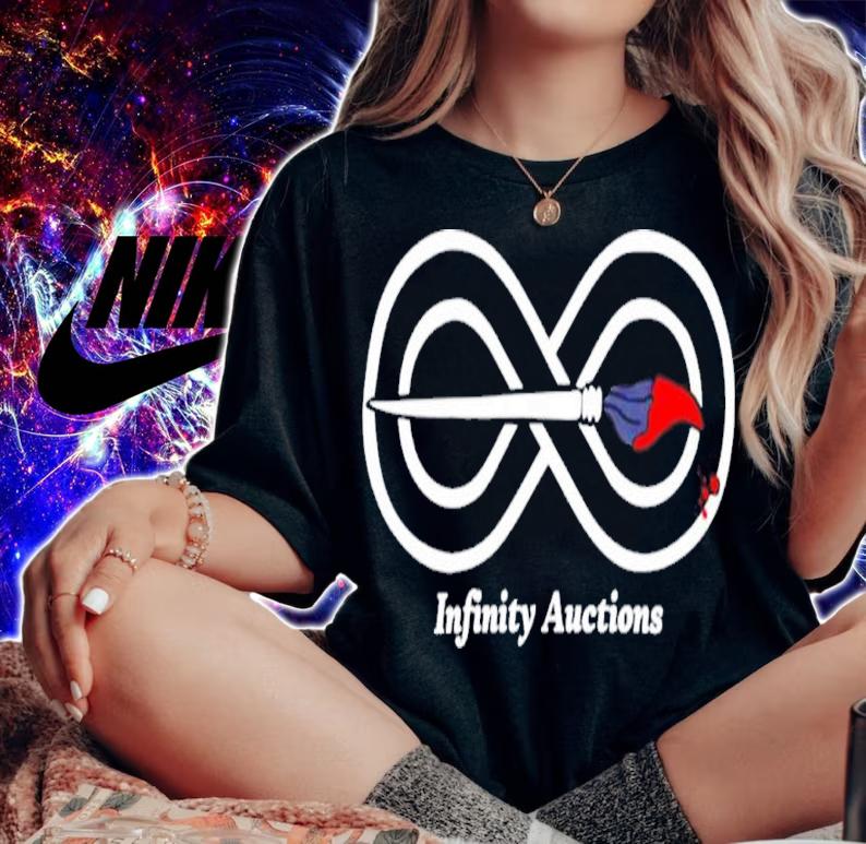 Infinity Auctions Our Utility Is Infinity Shirt t-shirt woman shirt