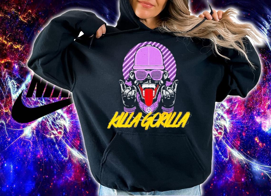 Killa Gorilla Hiphop Retro Artwork Shirt t-shirt hoodie