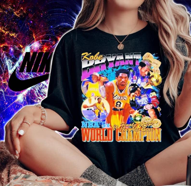 Kobe Bryant Vintage Lakers Tribute Shirt t-shirt