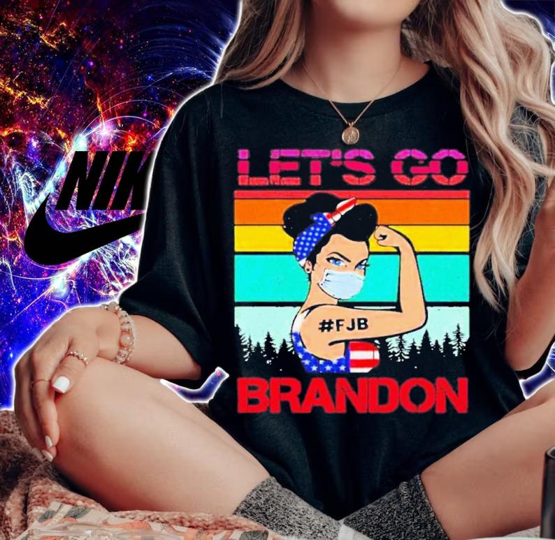 Let's Go Brandon Women Right Strong Vintage Shirt t-shirt woman shirt