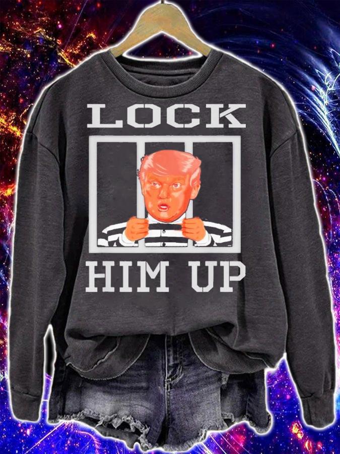 Lock Him Up Donald Trump Shirt t-shirt sweatshirt