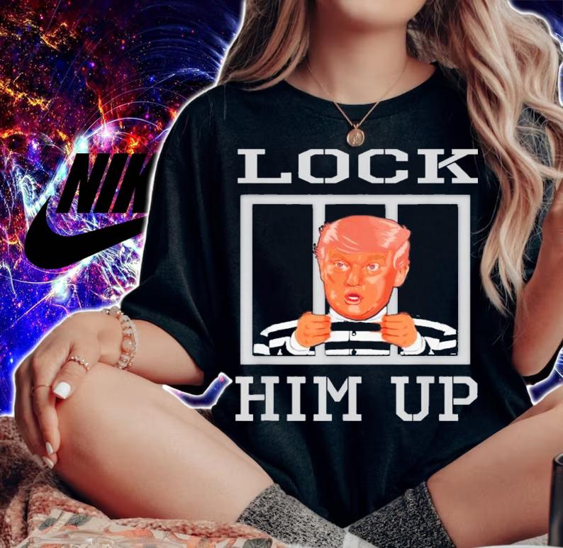 Lock Him Up Donald Trump Shirt t-shirt woman shirt