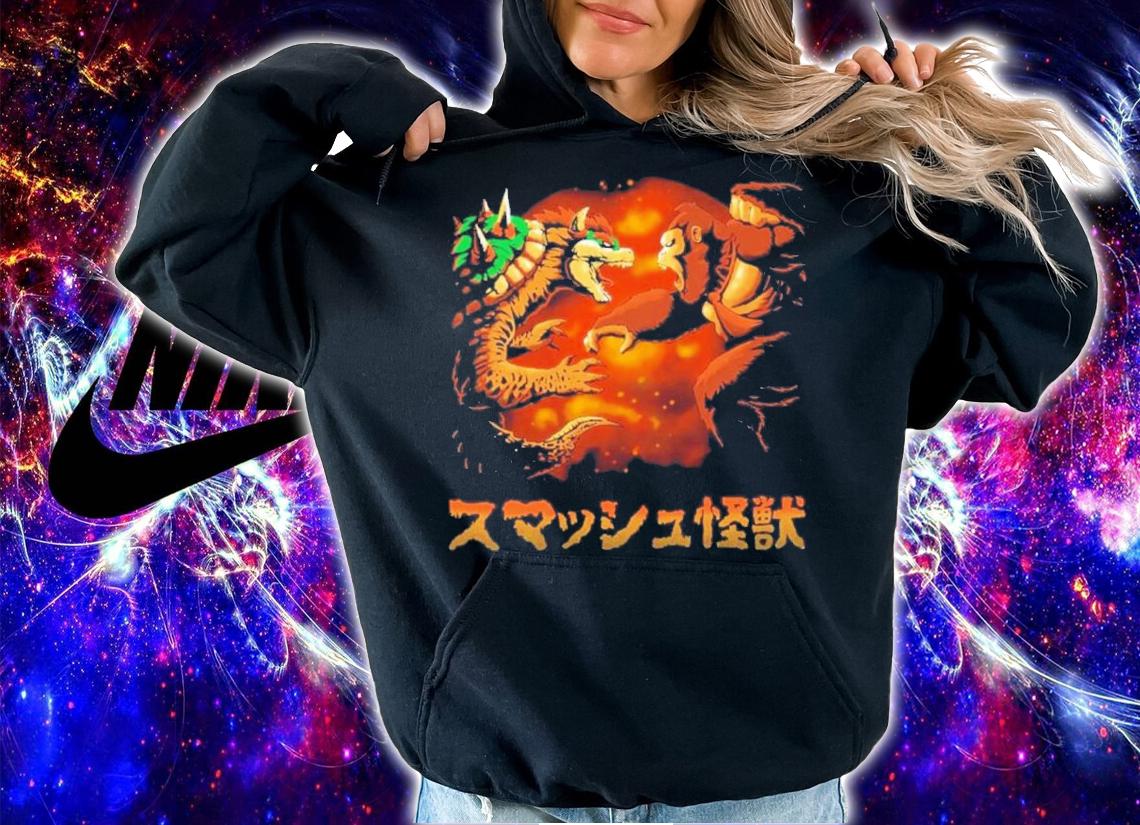 Mario Bowser Vs. Donkey Kong Shirt t-shirt hoodie