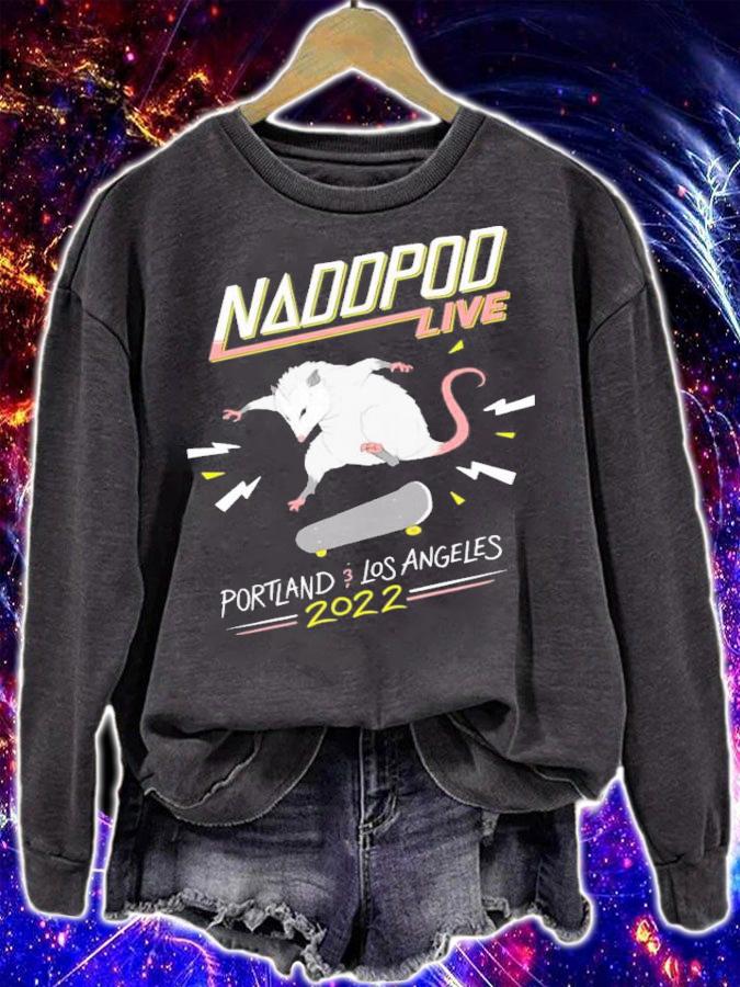 Naddpod Live Porland Los Angeles 2022 T-Shirt t-shirt sweatshirt
