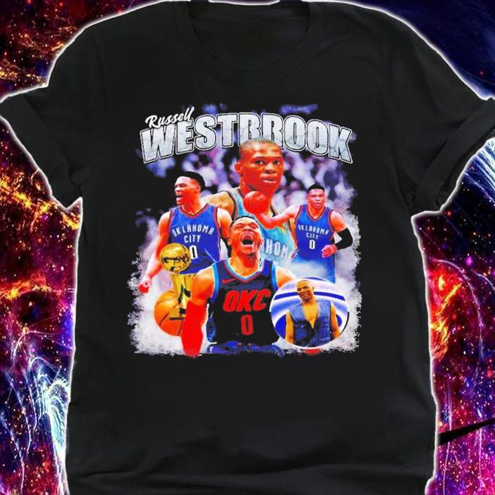 NBA Vintage 80s Russell Westbrook T-Shirt t-shirt shirt