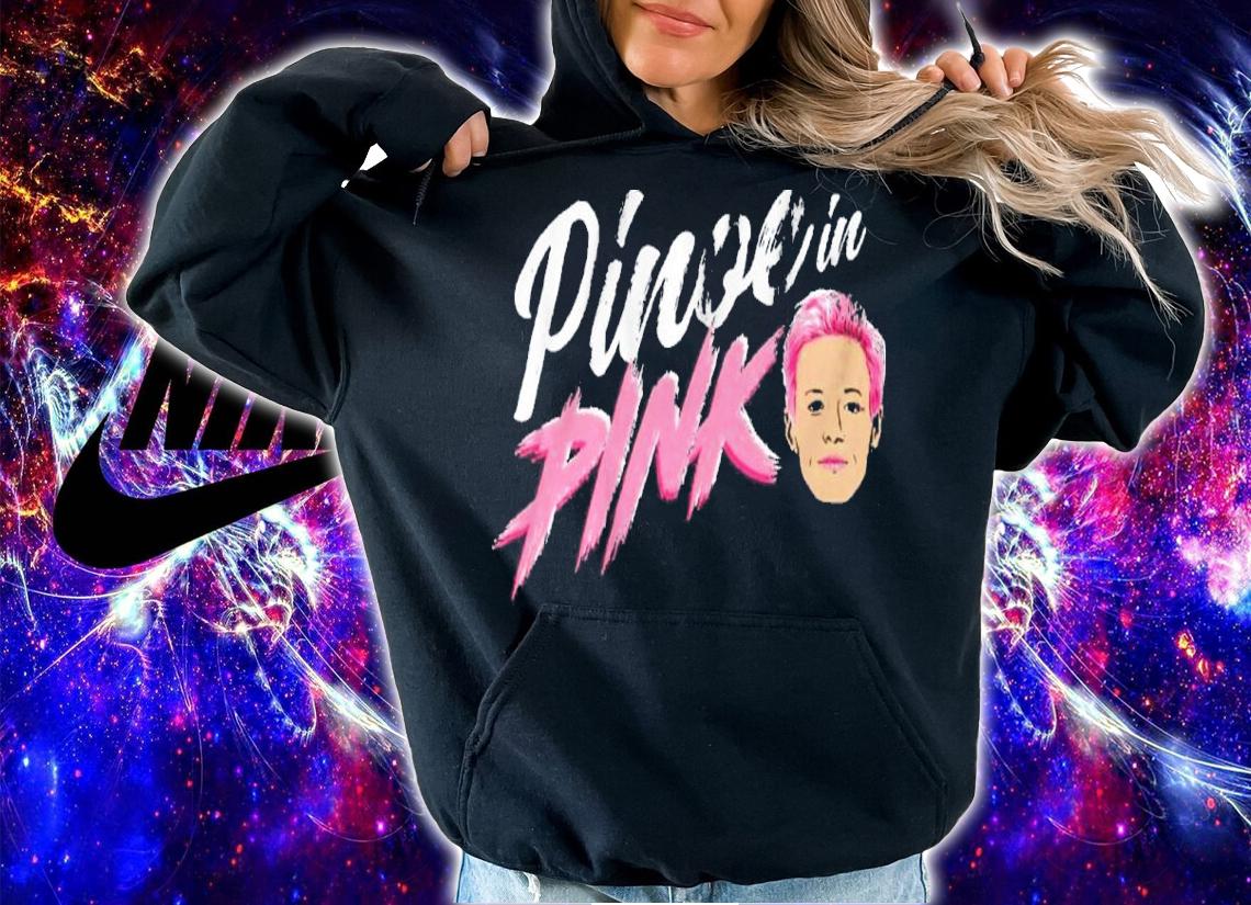 Officially Licensed Megan Rapinoe Pinoe In Pink Shirt t-shirt