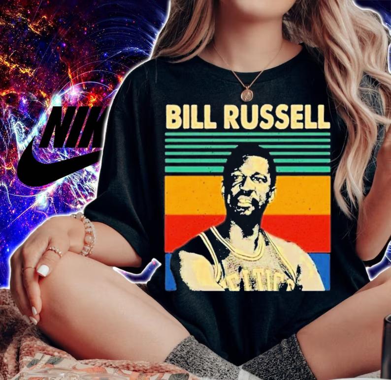 Rest In Peace To A Legend Bill Russell Vintage Shirt t-shirt woman shirt
