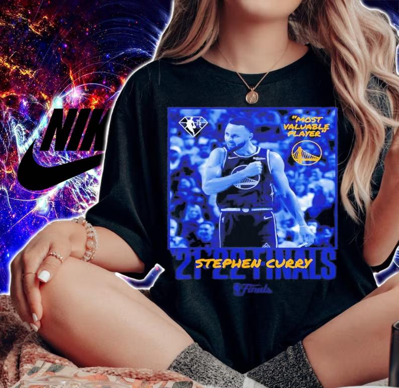 Stephen Curry Golden State Warriors 2022 NBA Finals Champions MVP T-Shirt t-shirt woman shirt