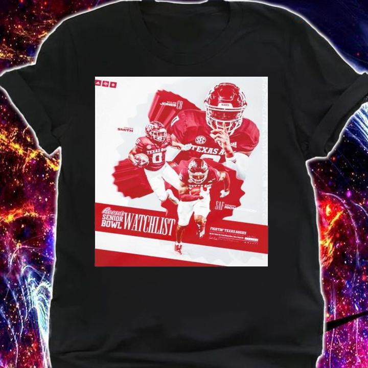 Three Aggies Snag Spots On Reese's Senior Bowl Watchlist Shirt t-shirt