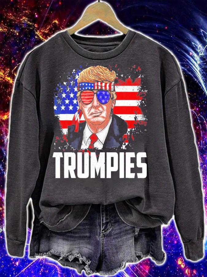 Trumpie Anti Biden MAGA US Patriotic T-Shirt t-shirt sweatshirt