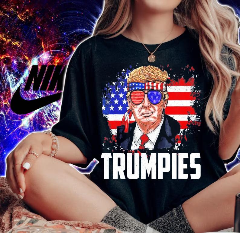 Trumpie Anti Biden MAGA US Patriotic T-Shirt t-shirt woman shirt