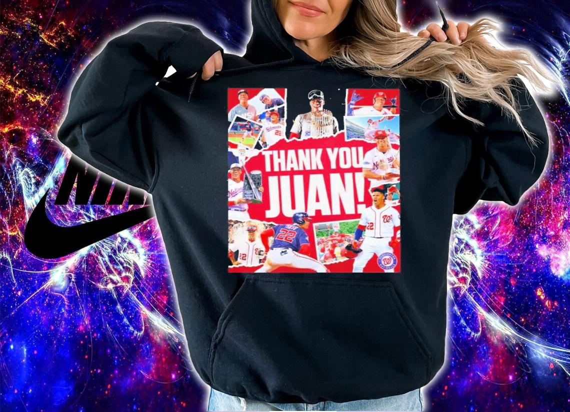 Thank You Juan Soto Washington DC Shirt t-shirt