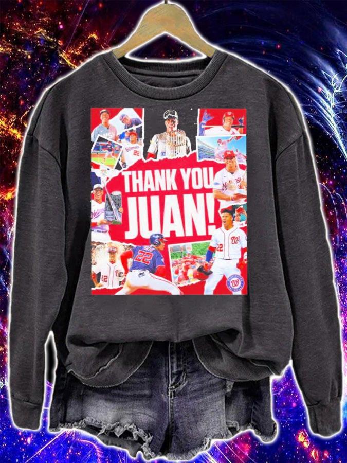 Thank You Juan Soto Washington DC Shirt t-shirt
