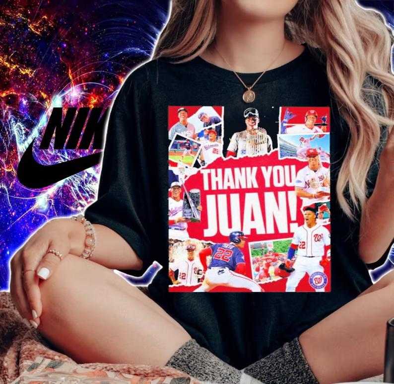 Thank You Juan Soto Washington DC Shirt t-shirt