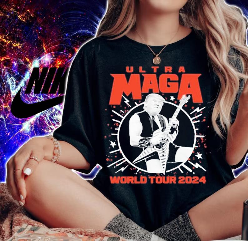 Ultra Maga King Trump 2024 Heavy Metal Shirt t-shirt woman shirt