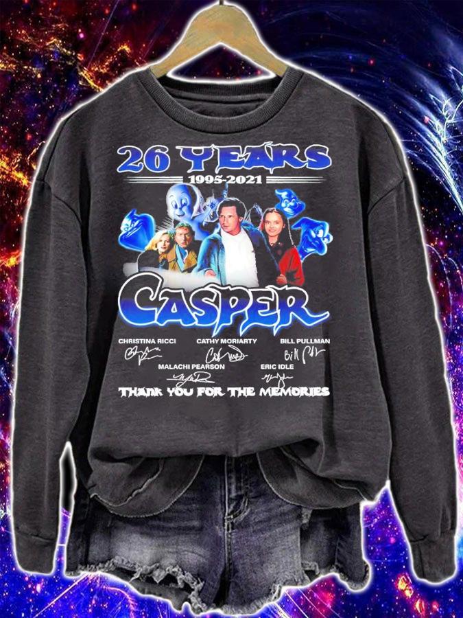 26 years 1995-2021 Casper signatures shirt t-shirt