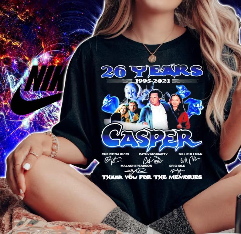 26 years 1995-2021 Casper signatures shirt t-shirt