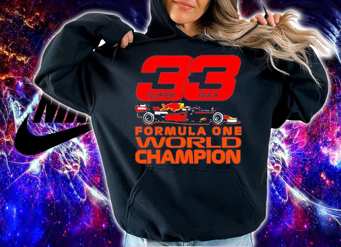 33 Super Max Verstappen F1 World Champion T-Shirt t-shirt
