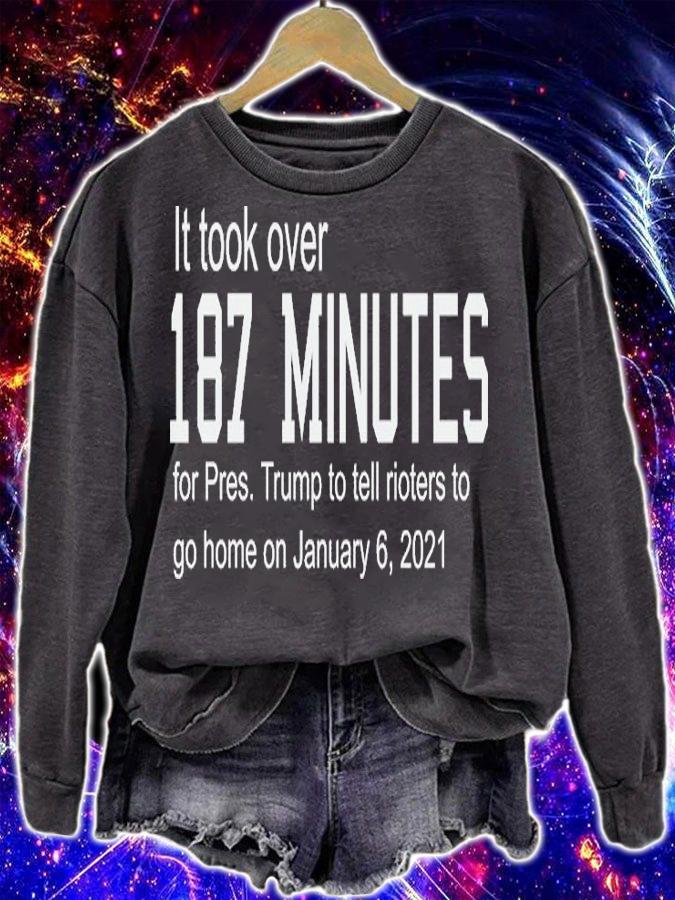 187 Minutes T-Shirt t-shirt sweatshirt