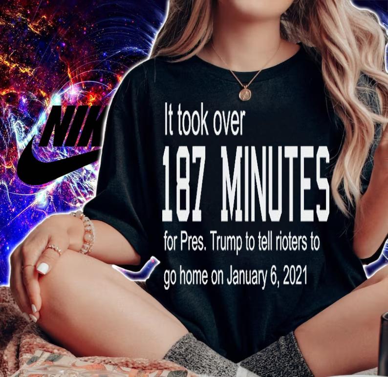187 Minutes T-Shirt t-shirt woman shirt