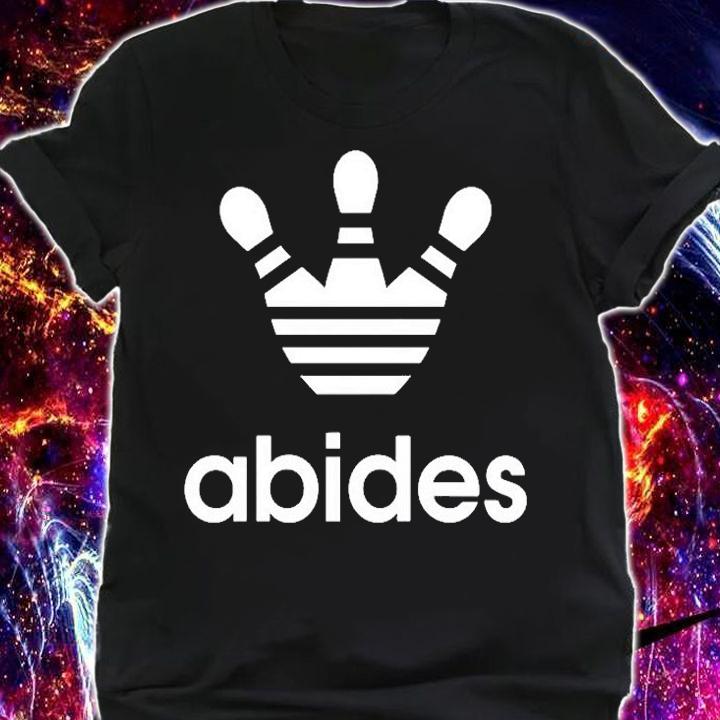 Abides Lebowski Bowling T-Shirt t-shirt