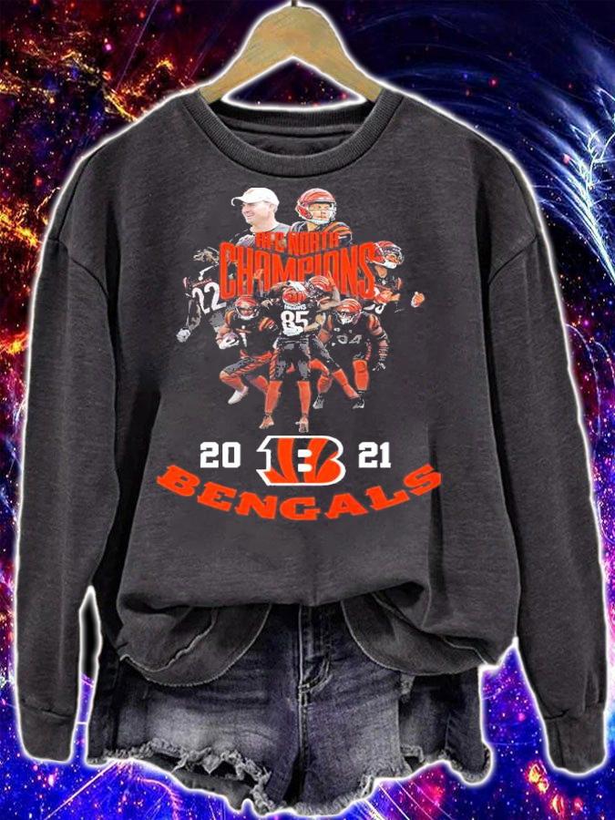 AFC North Champions 2021 Cincinnati Bengals shirt t-shirt
