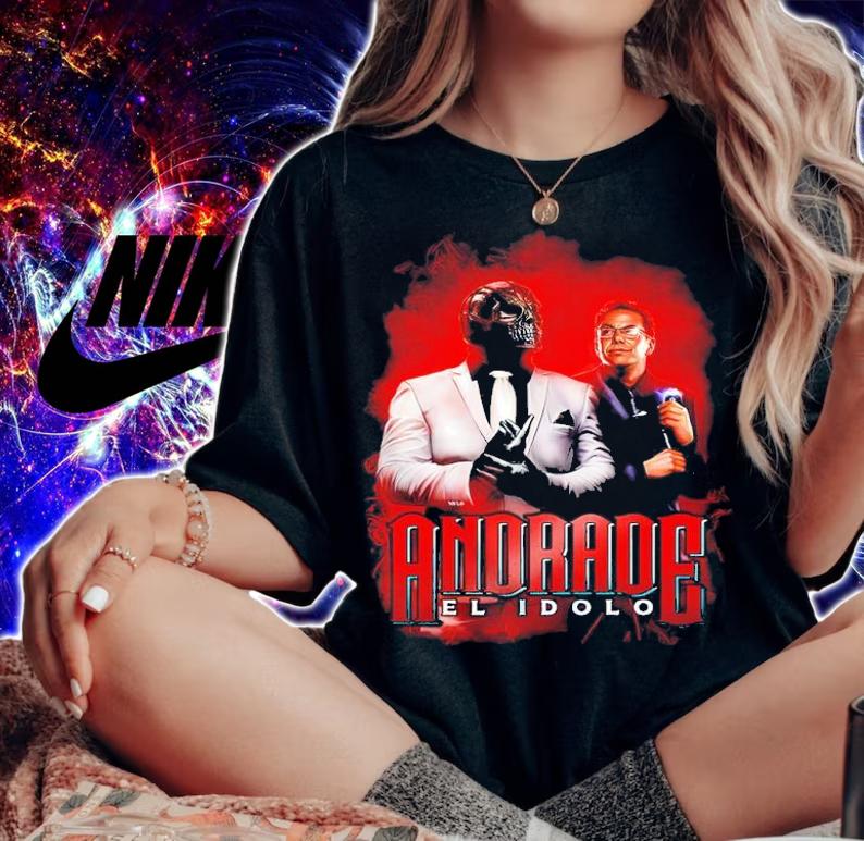 All Elite Wrestling Andrade El Idolo And Jose El Infierno Shirt t-shirt woman shirt