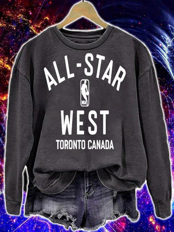 All-Star Game All Star West Toronto Canada T-Shirt t-shirt sweatshirt
