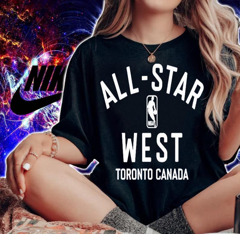 All-Star Game All Star West Toronto Canada T-Shirt t-shirt woman shirt