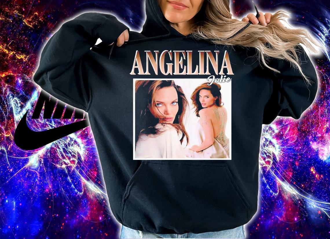 Angelina Jolie Vintage 90s Shirt t-shirt hoodie