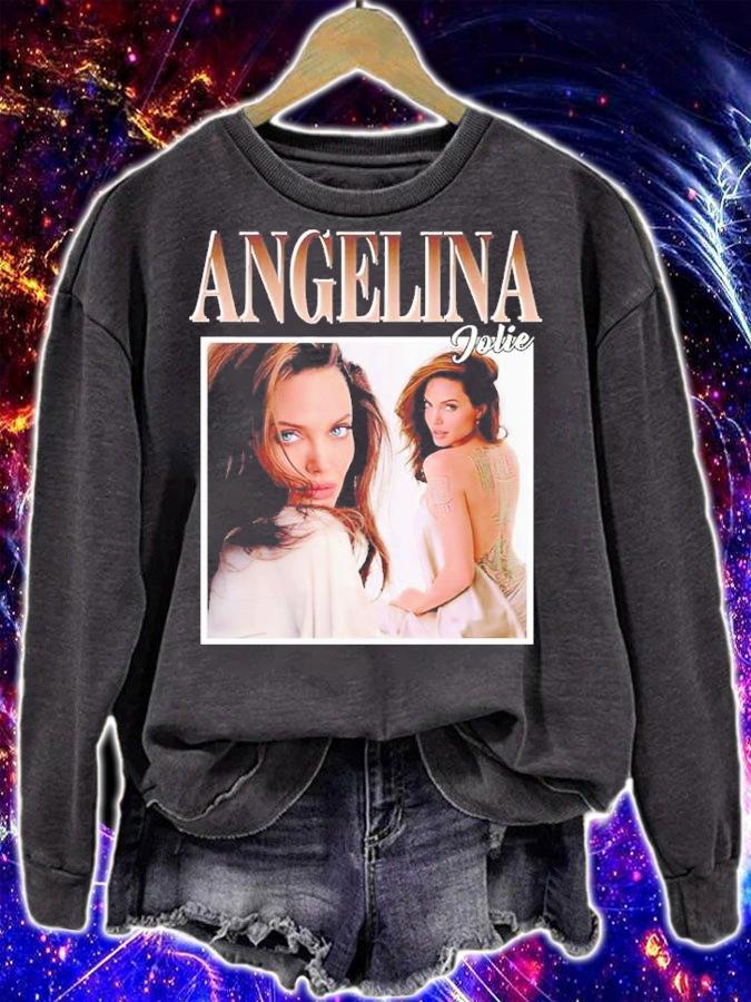 Angelina Jolie Vintage 90s Shirt t-shirt sweatshirt