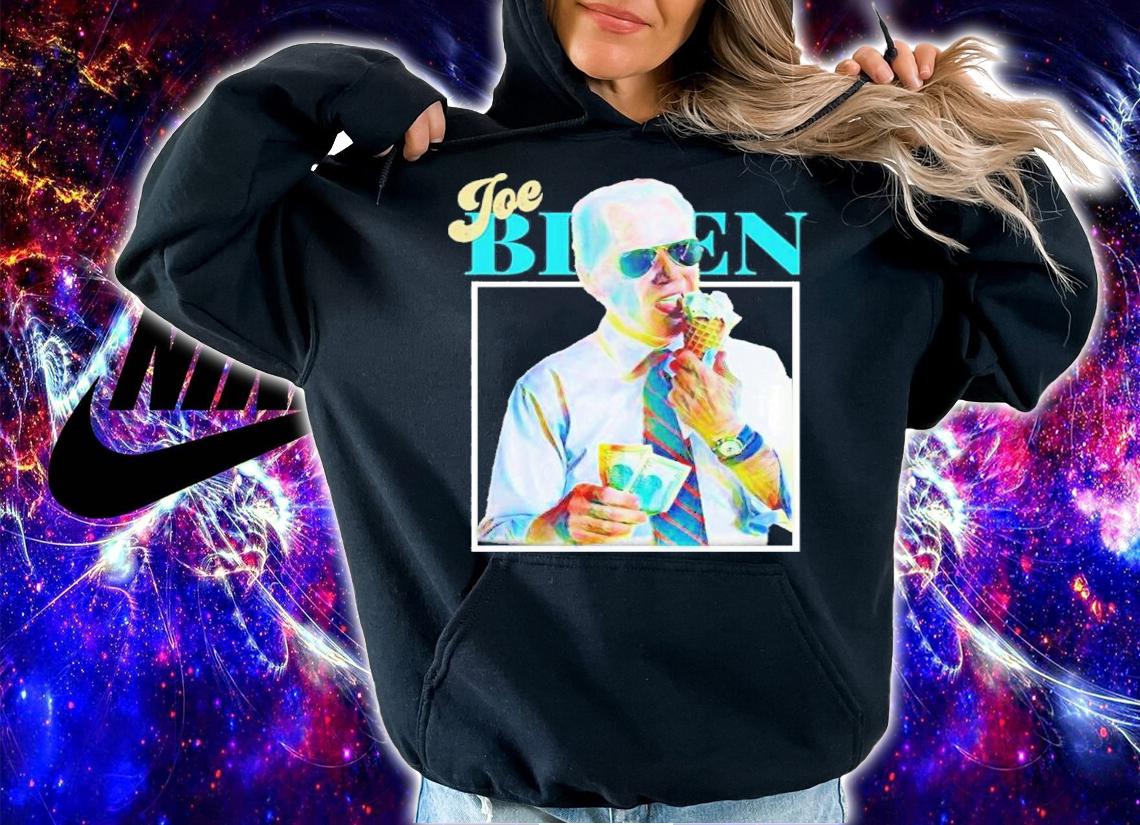 Anti Joe Biden Eating Ice Cream Shirt t-shirt hoodie