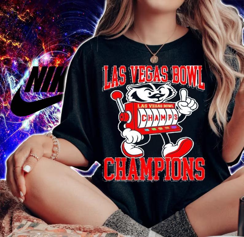 B1G Cat Las Vegas Bowl Champions Shirt t-shirt
