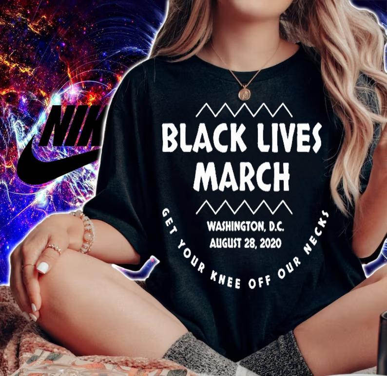 Black Lives March on Washington 2021 T-Shirt t-shirt woman shirt
