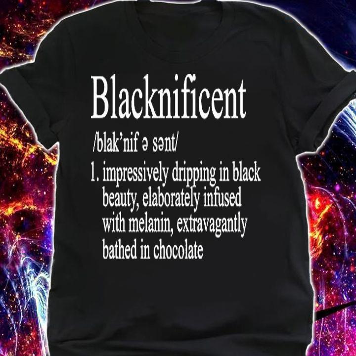 Blacknificent Definition T-Shirt t-shirt shirt