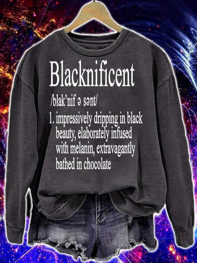 Blacknificent Definition T-Shirt t-shirt sweatshirt