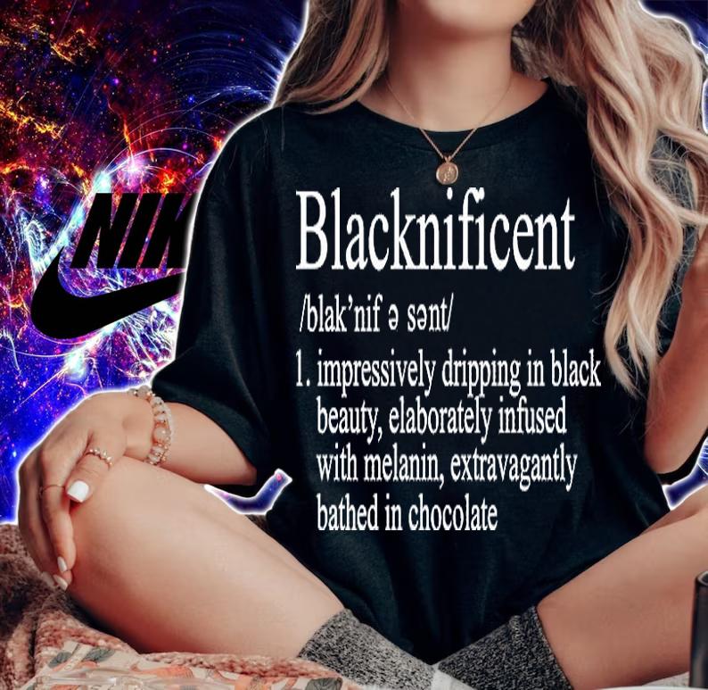 Blacknificent Definition T-Shirt t-shirt woman shirt