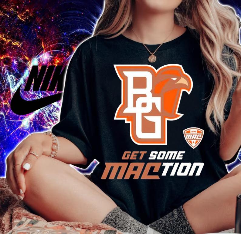 Bowling Green State University Falcons MACtion shirt t-shirt