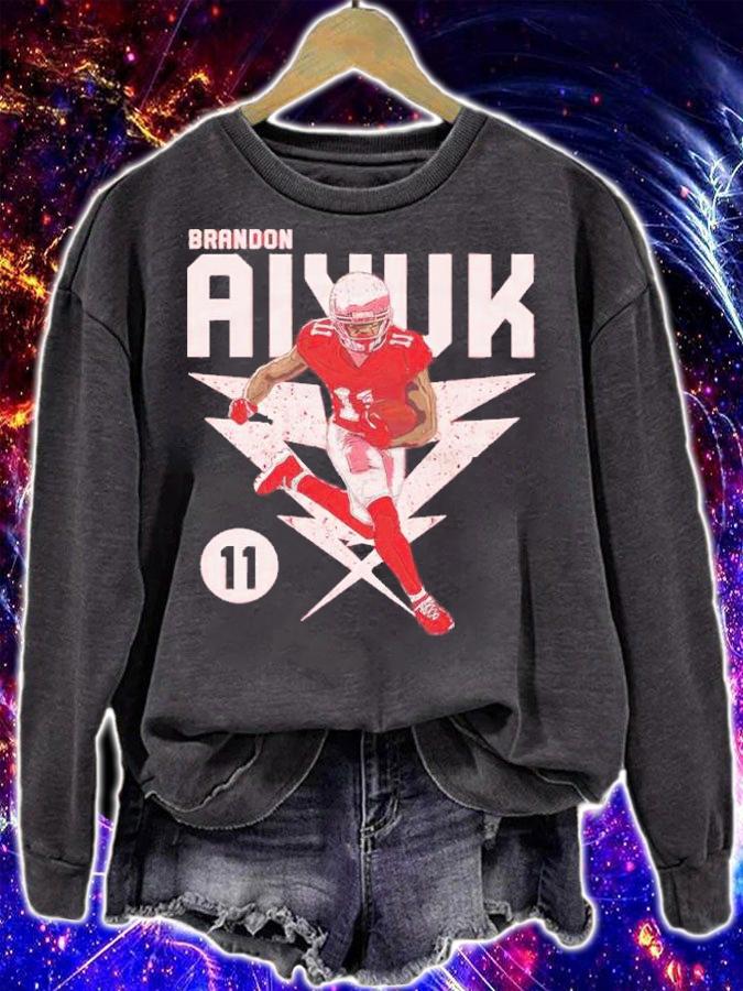 Brandon Aiyuk San Francisco Flash Football Shirt t-shirt