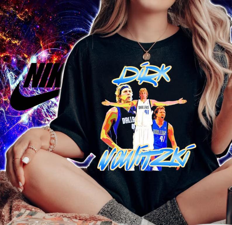 German Jesus Dirk Nowitzki shirt t-shirt