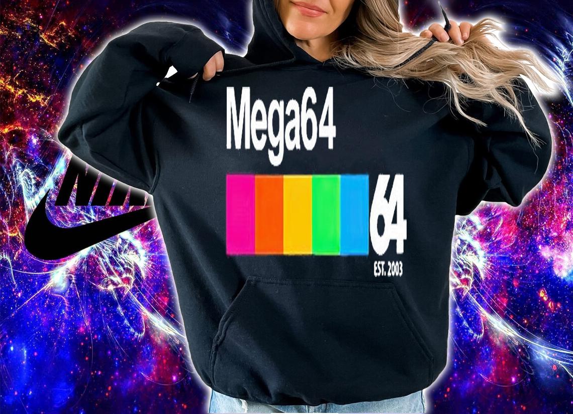 Mega64 64 est 2003 T-shirt t-shirt hoodie