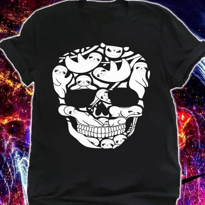 Sloths Skull Halloween T-shirt t-shirt shirt