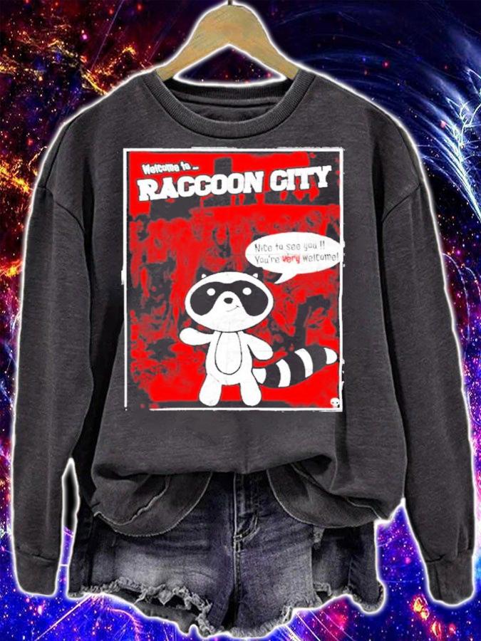 Welcome to Raccoon city shirt t-shirt sweatshirt