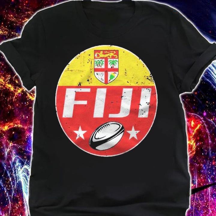 Fiji Rugby Flag Jersey Supporter Fijian Fan Gift Shirt t-shirt