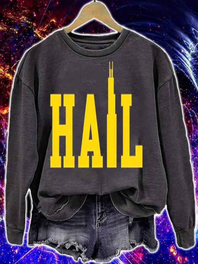 Jim Harbaugh Hail Logo Shirt t-shirt